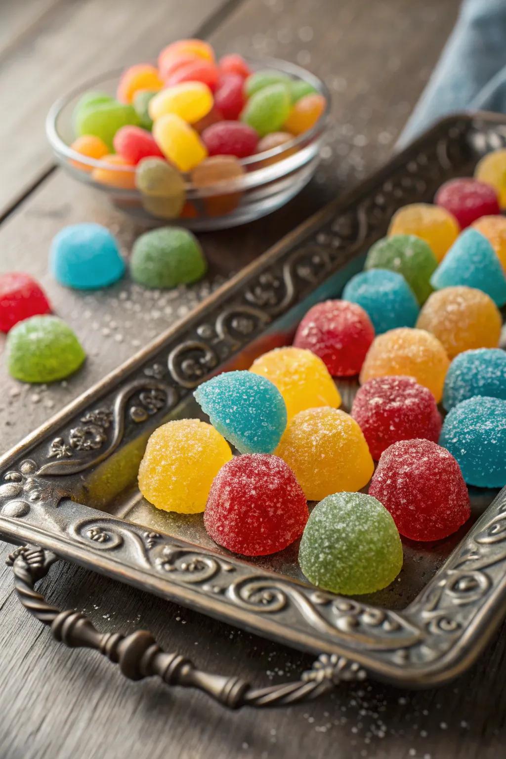 A sweet nostalgic venture through candies.