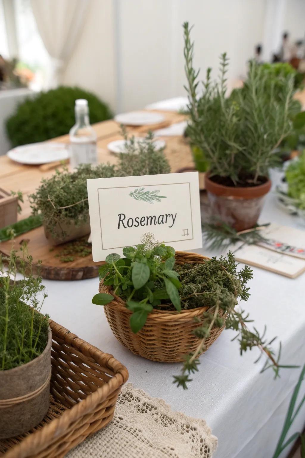 Titles introduce a fragrant atmosphere.