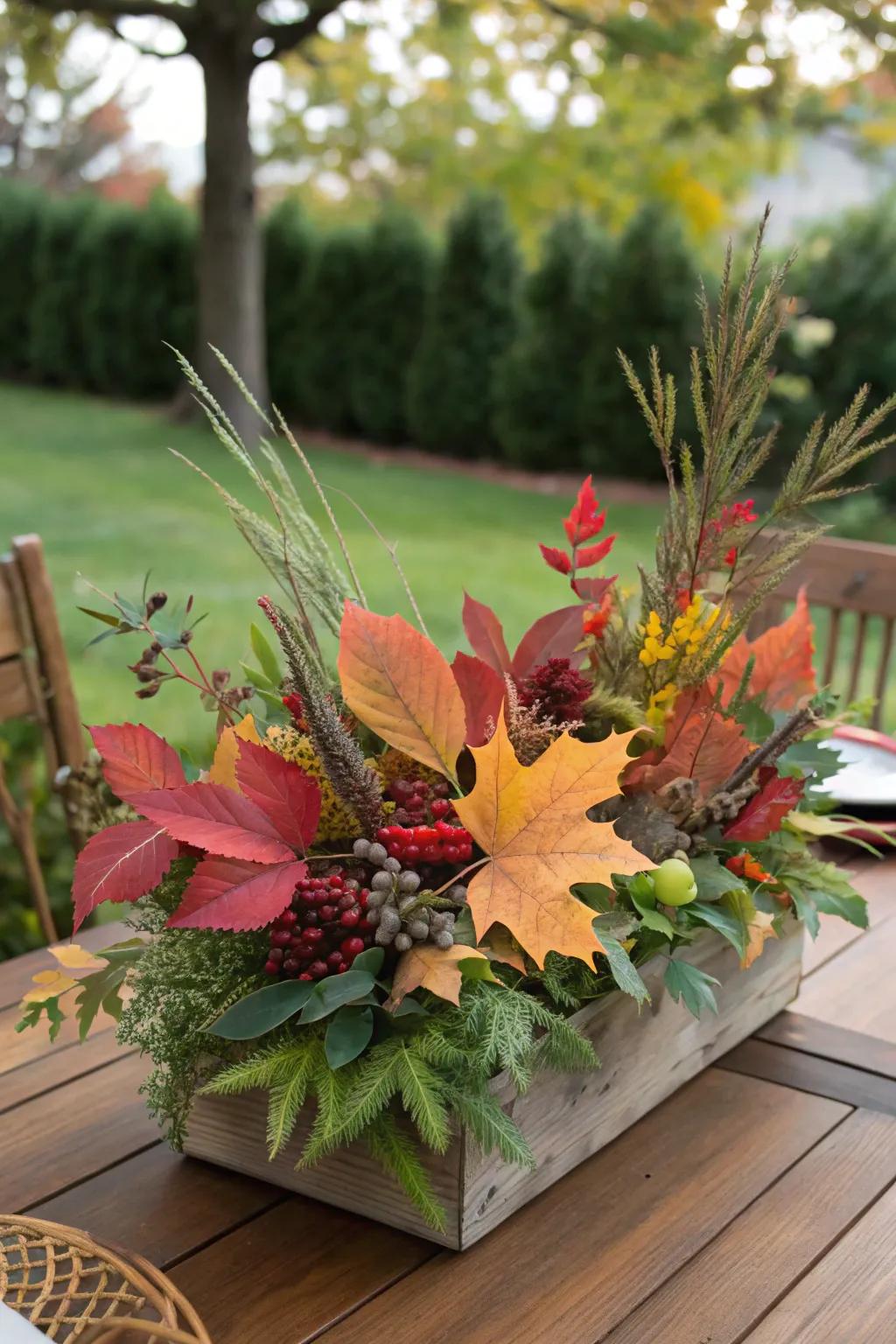 Nature's generosity introduces both beauty and cost-effectiveness.