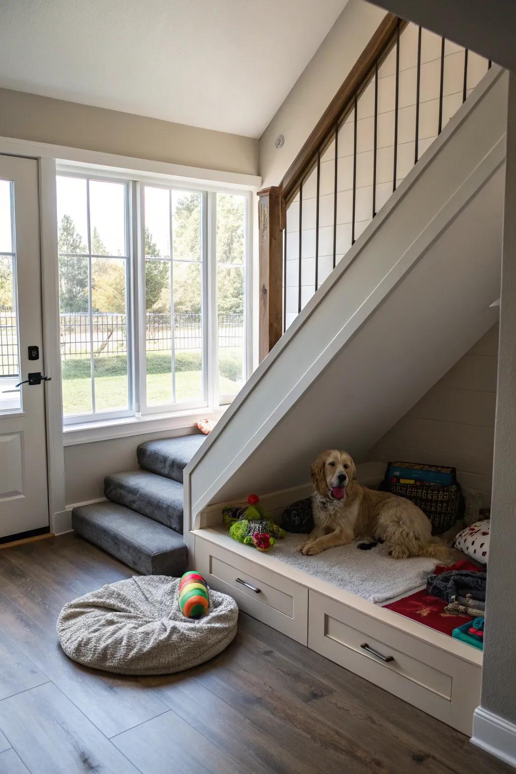 A vista can sustain your pet's engagement and connection to the household.