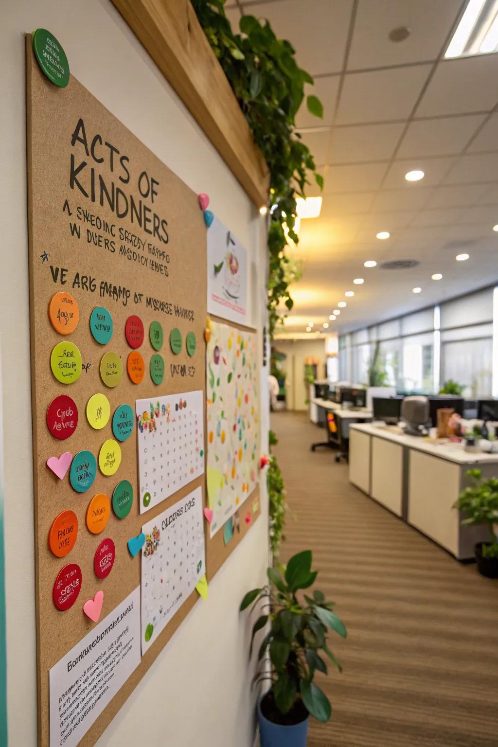 Recognition of acts of goodwill.