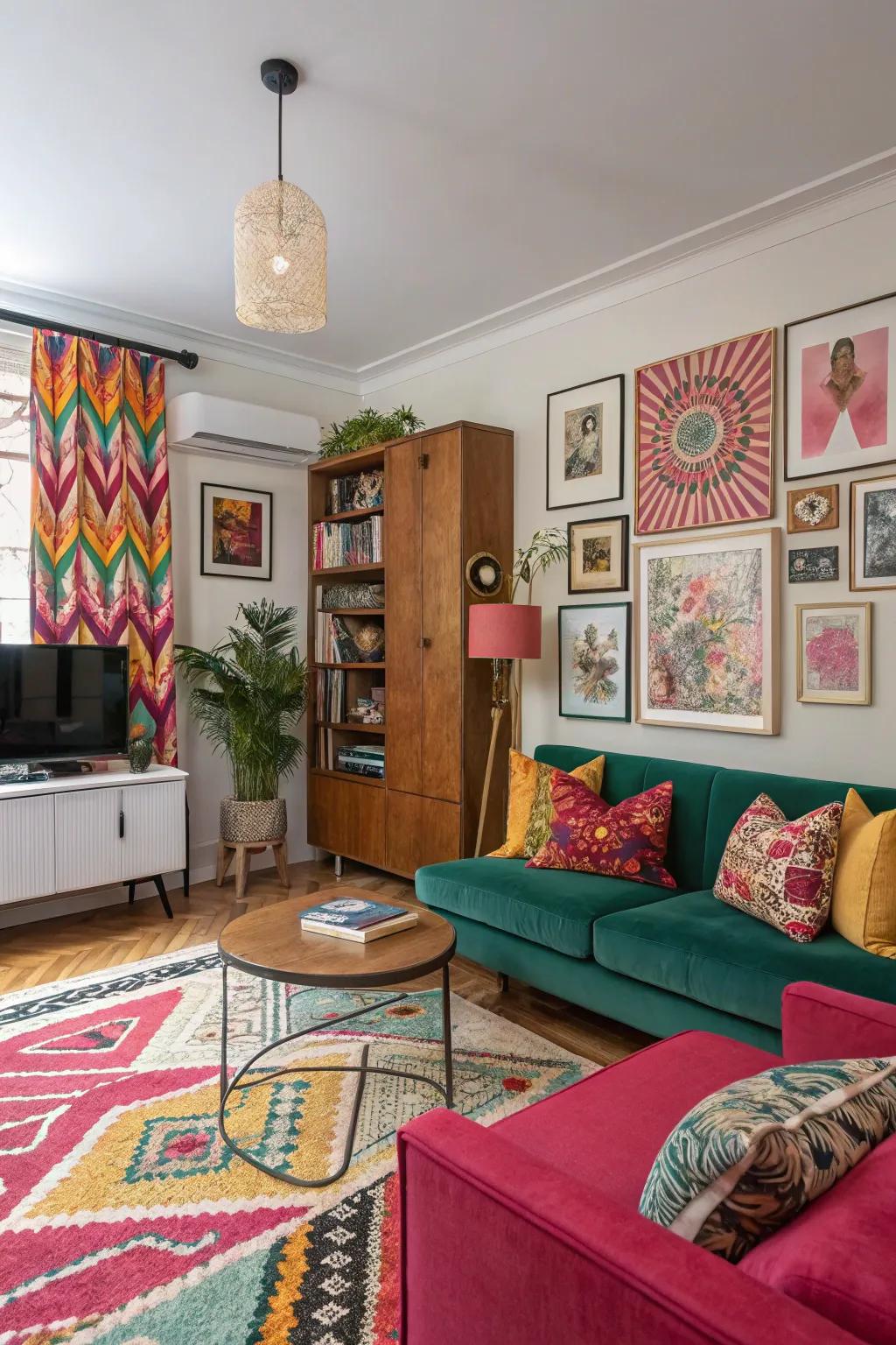 With a dash of maximalism, boldly express yourself.