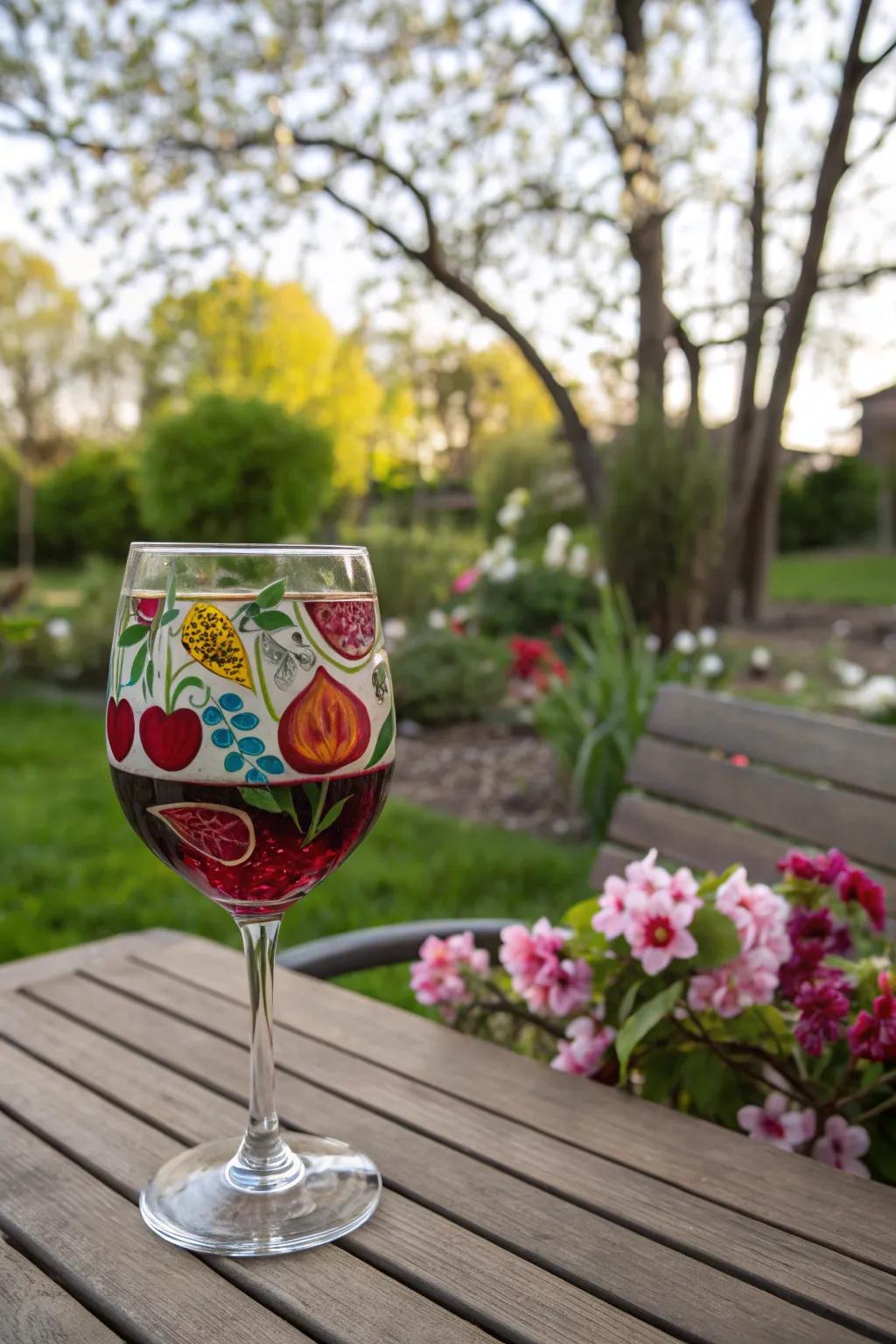 Fruity designs infusing a hint of summer into your wine glasses.
