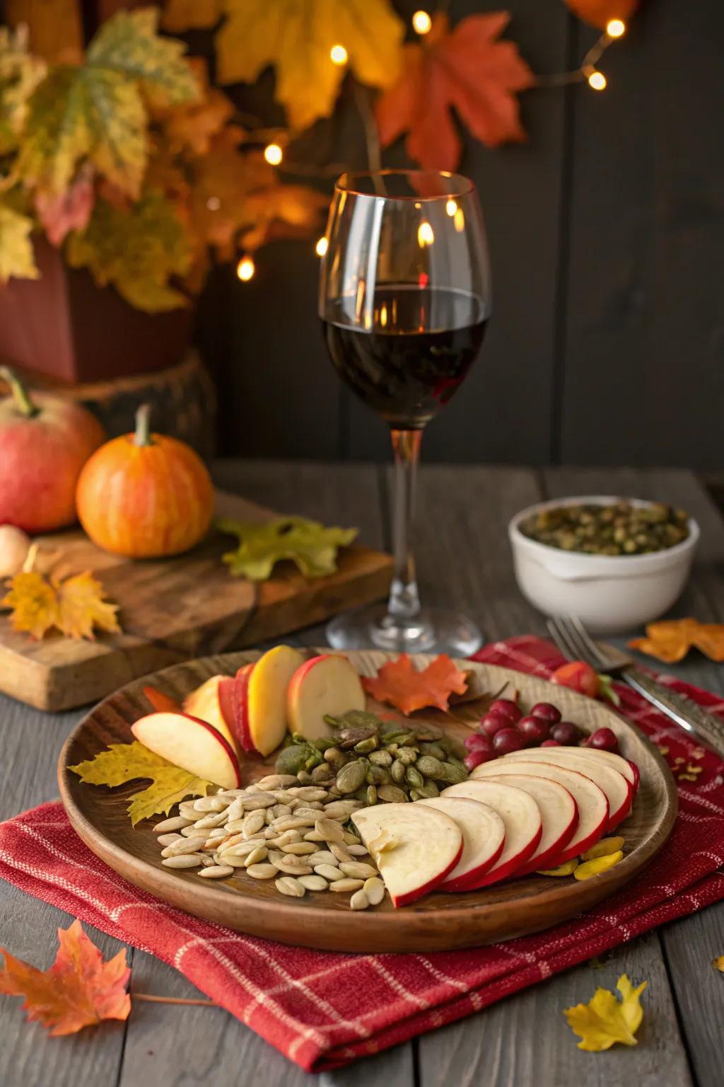 Seasonal elements transform your presentation for any celebration.