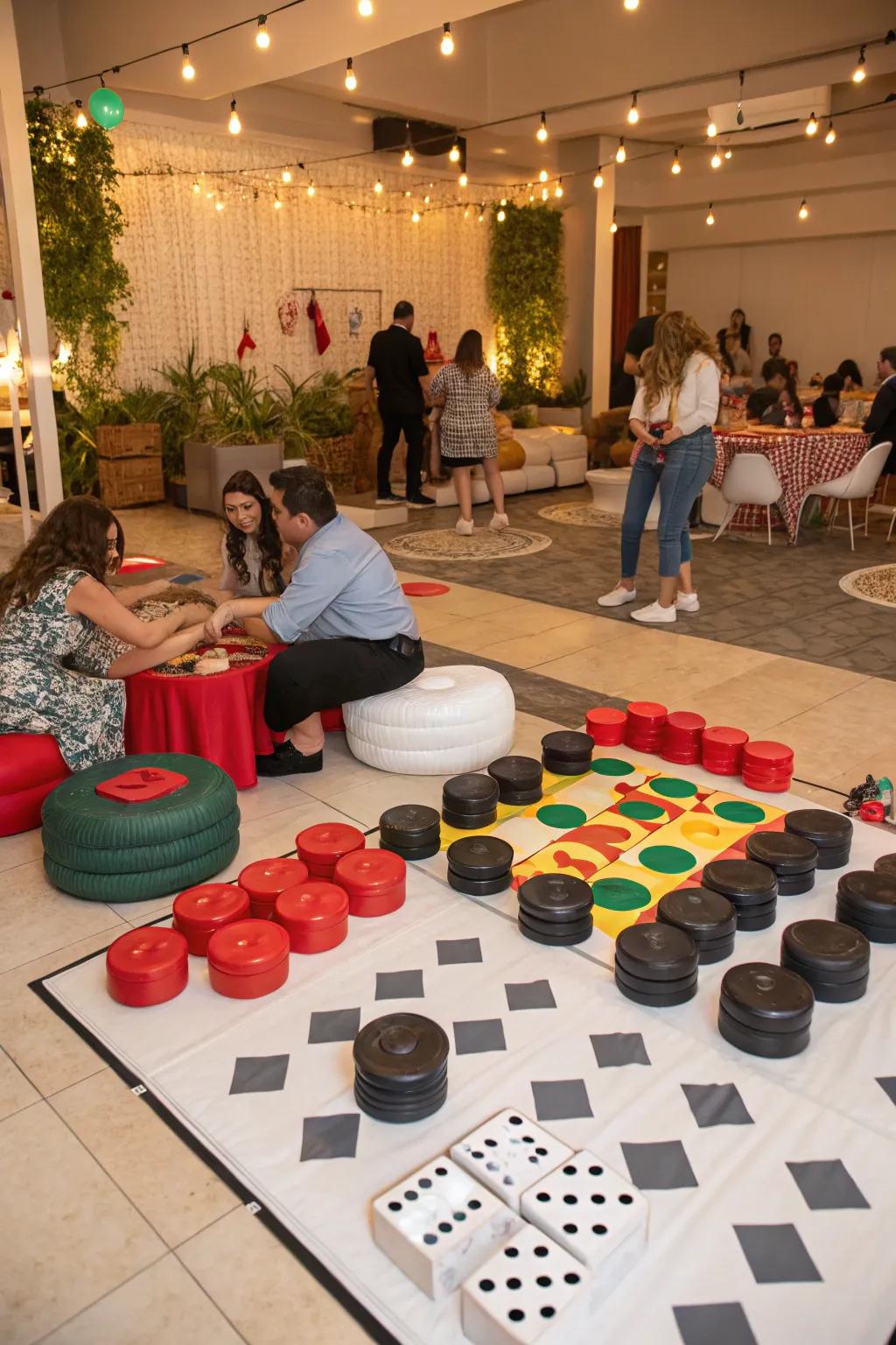 Vast board games provide engaging enjoyment for your attendees.