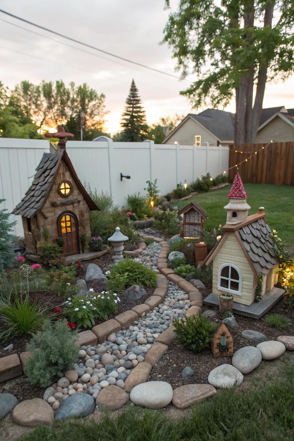 Enchanting fairy retreat for magical play.