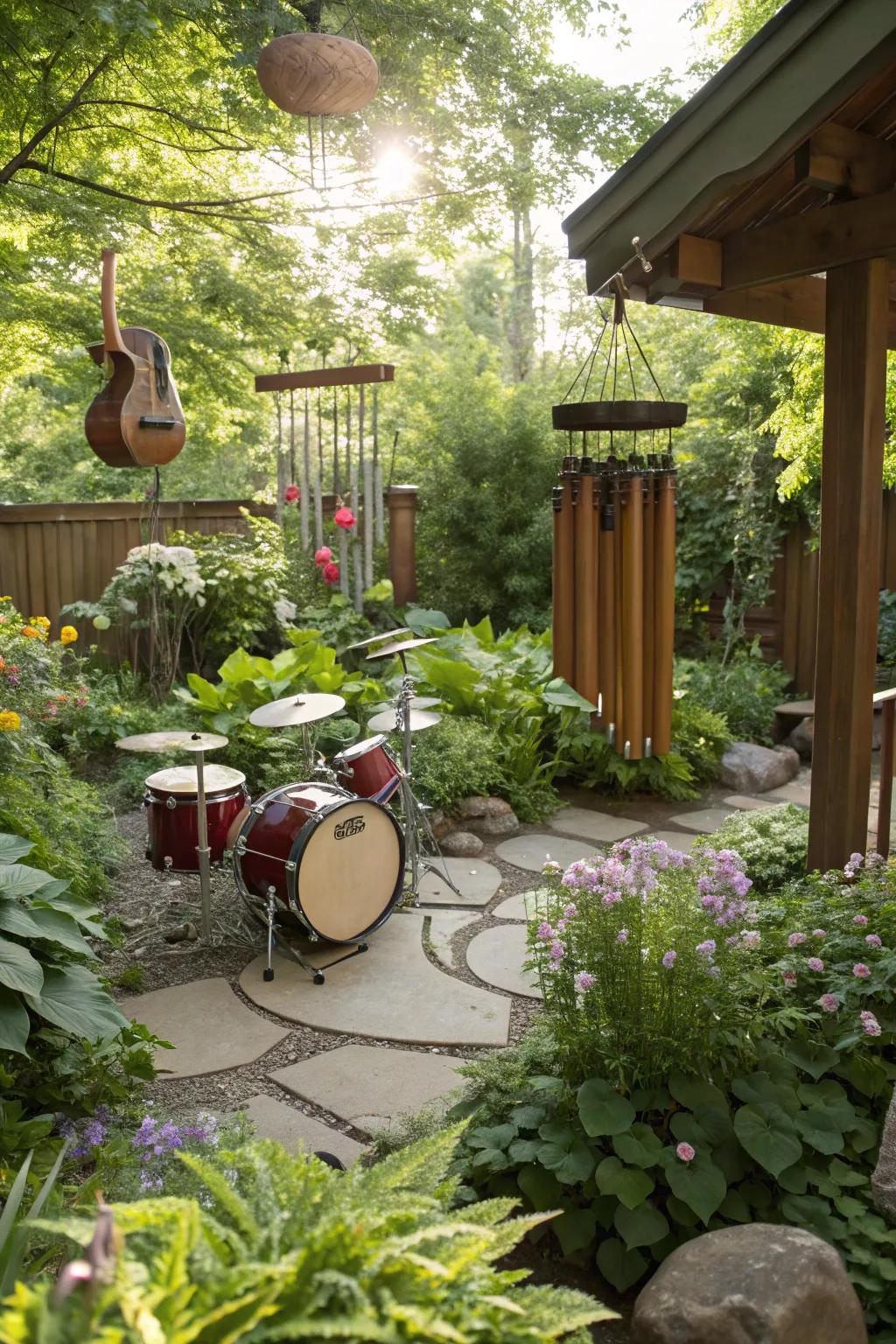 A melodic garden that invites playful melodies