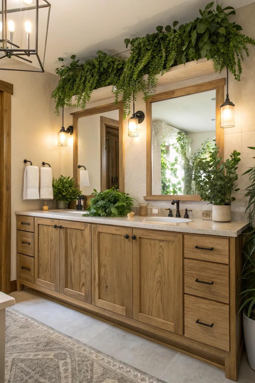 Raw forest fibers bring coziness and texture.