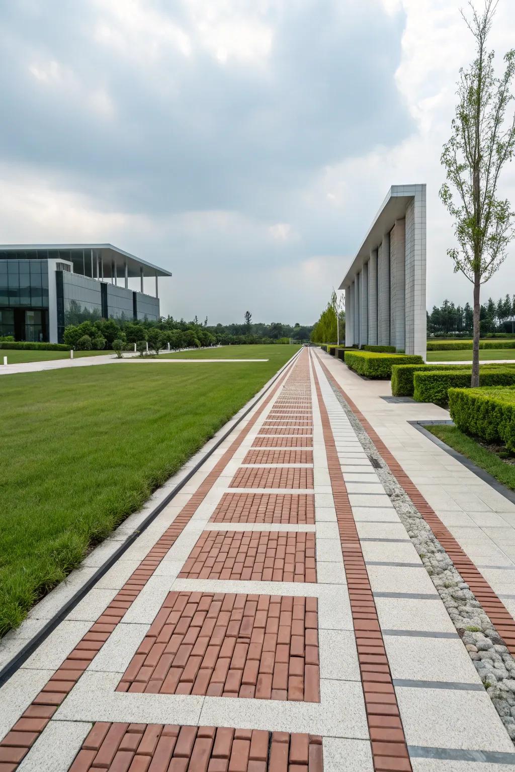 Minimalist lines: Understated and sophisticated.