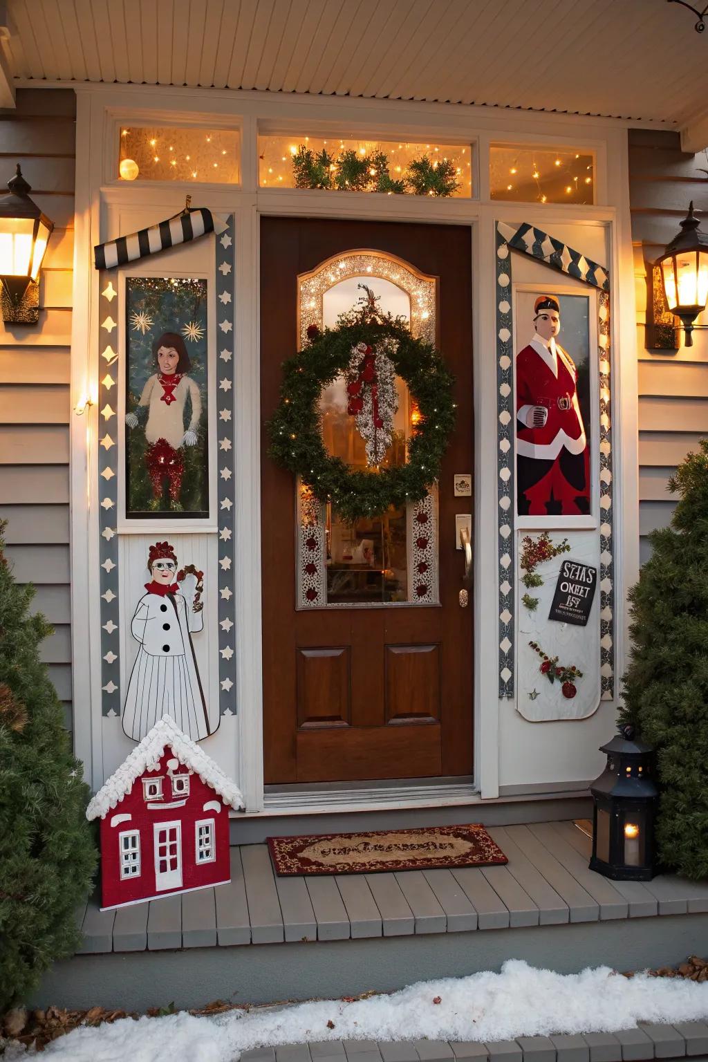 A tribute to cherished holiday films that ignites joy.