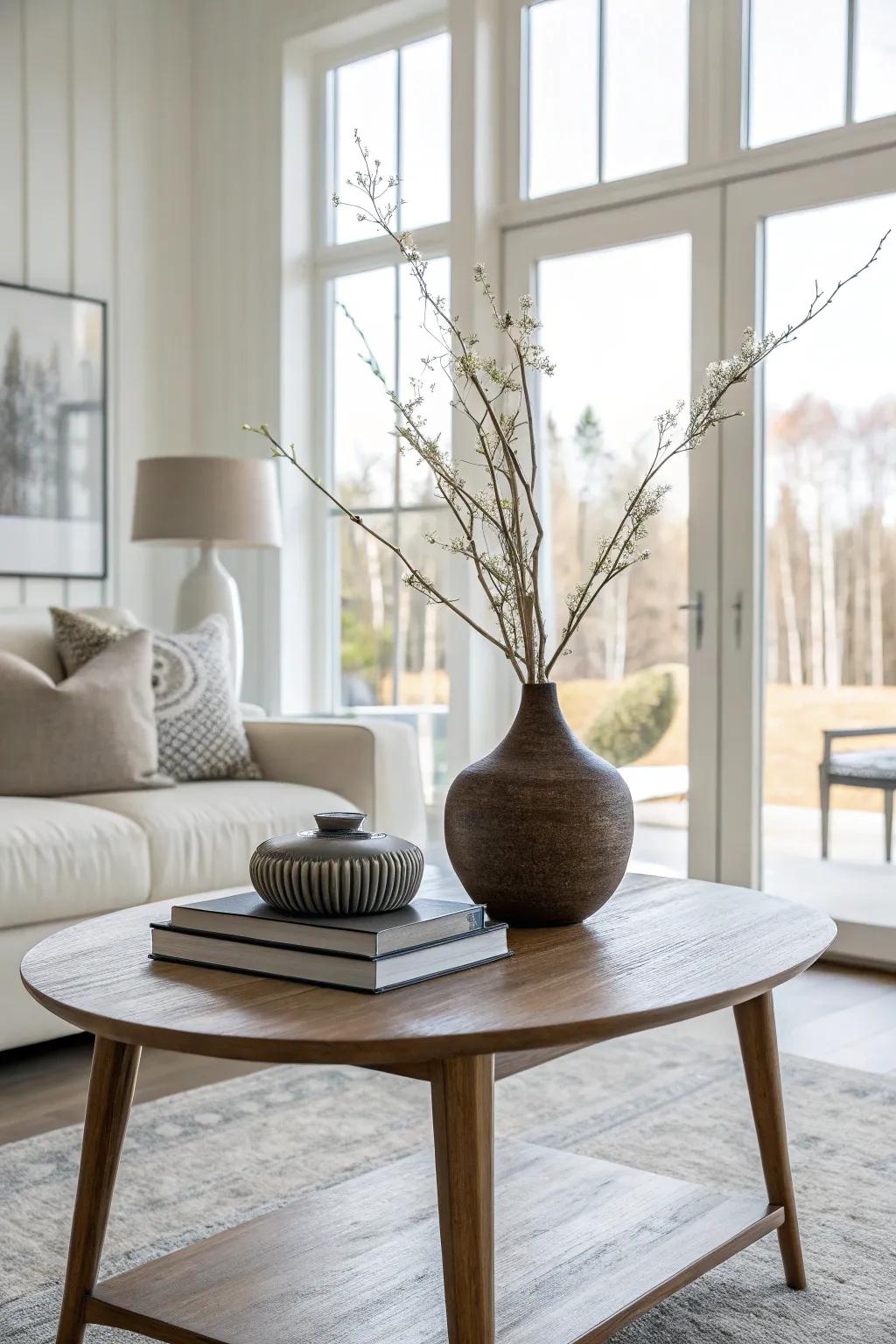 Your area will have a tidy and modern vibe with minimalistic chic.