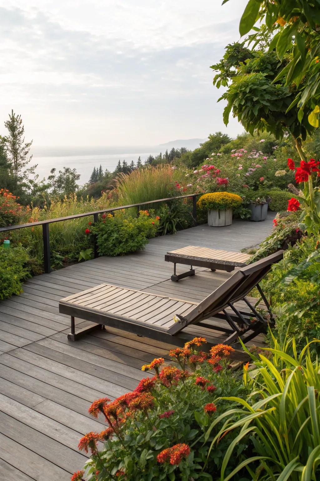 Freestanding benches offer flexibility in arranging your deck space.