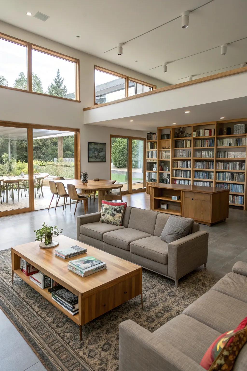 An accessible layout offers versatility in a sanctuary.