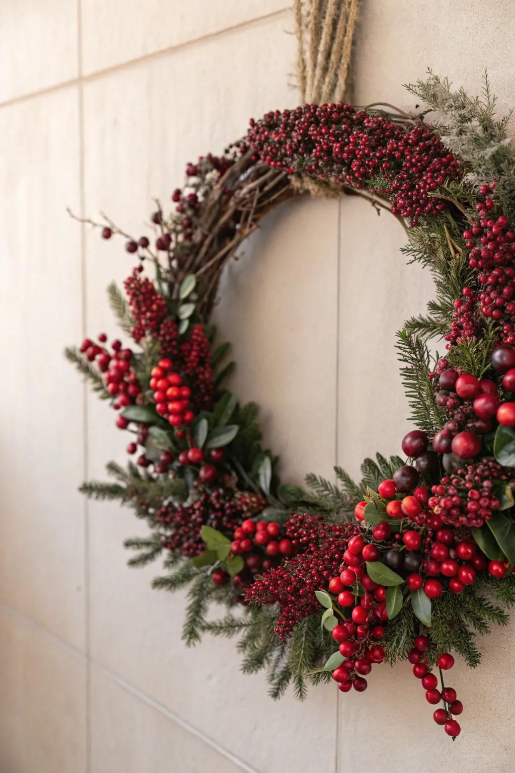 Embrace the essence of the holiday season through a whisper of Berry Opulence — where simplicity intertwines with vibrant magnetism.