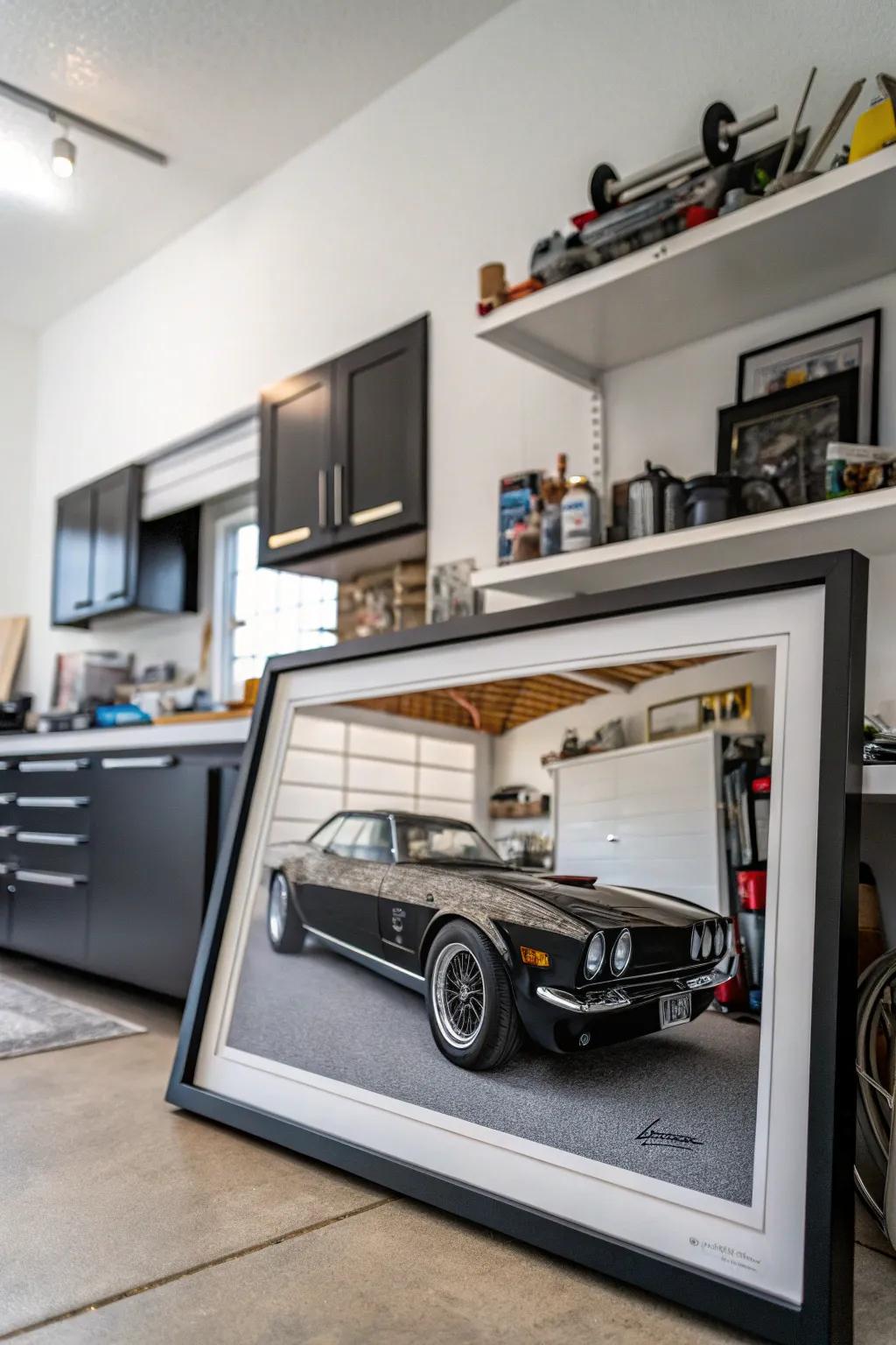Celebrate your love for cars with a personalized portrait.