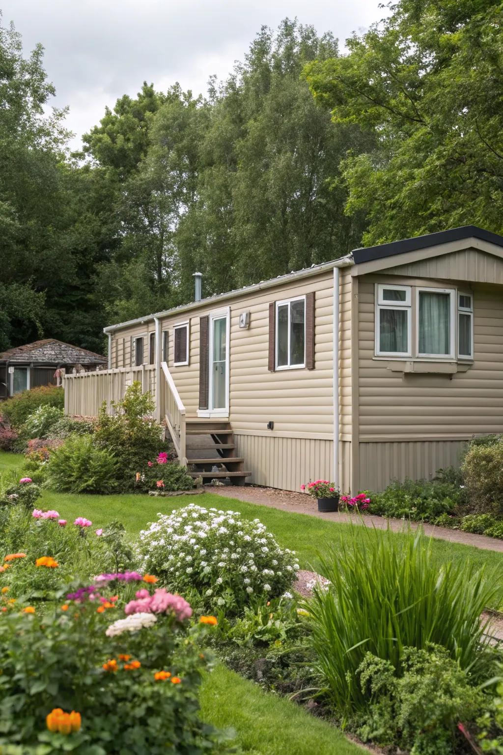 Sandstone radiates understated panache and polish.