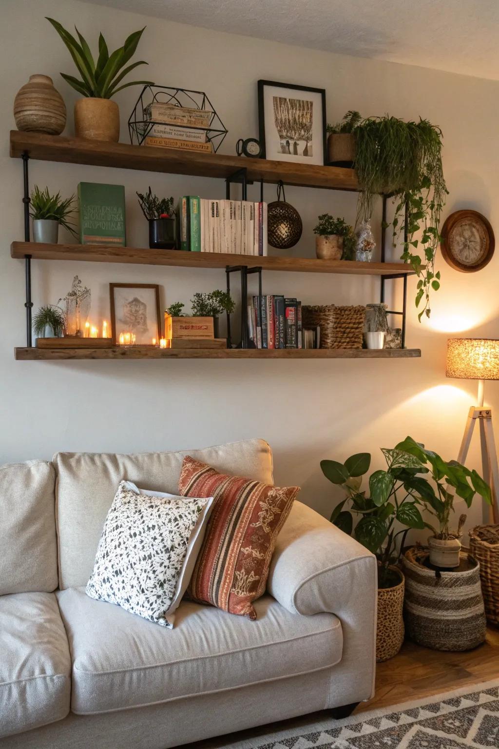 An eclectic synthesis cultivates a singular and assembled aesthetic.