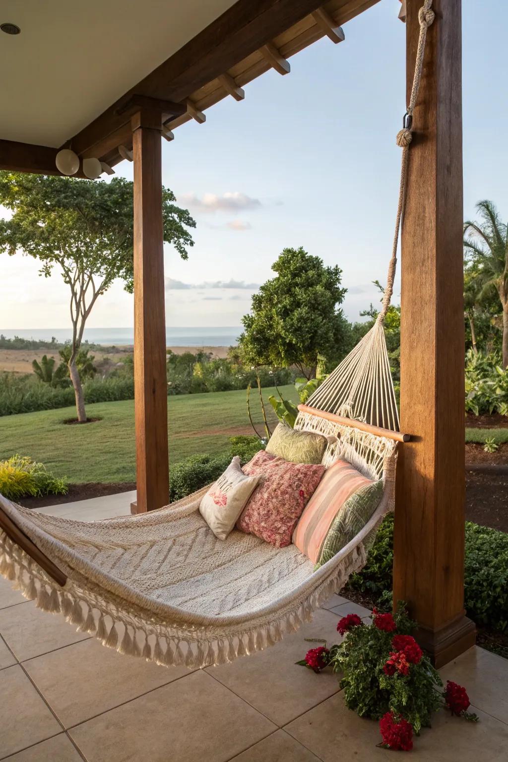 Establish a tranquil retreat with a thoughtfully designed relaxation area.