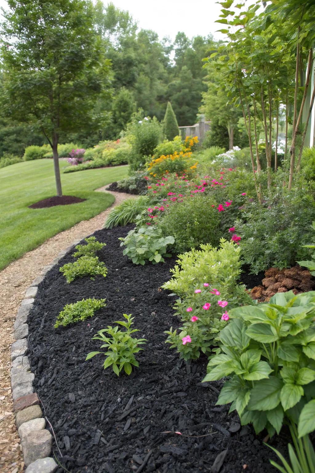 Choose eco-friendly ground cover to nurture your garden.