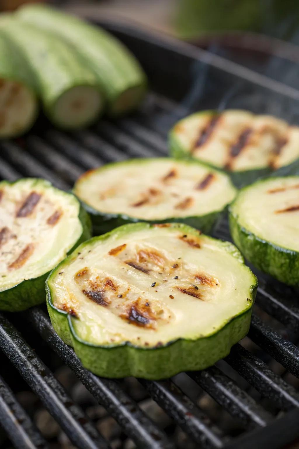 Any grill menu gains flavor and color from pattypan squash.
