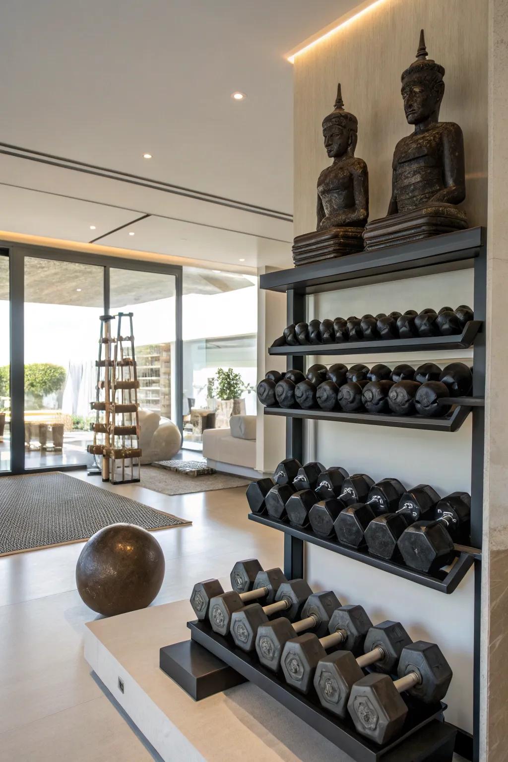 Merge flair using shaped weights.