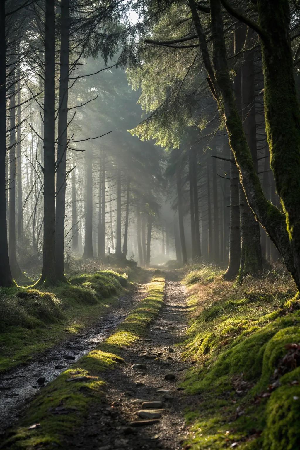 Chilling sonic effects reverberate through the forest route.