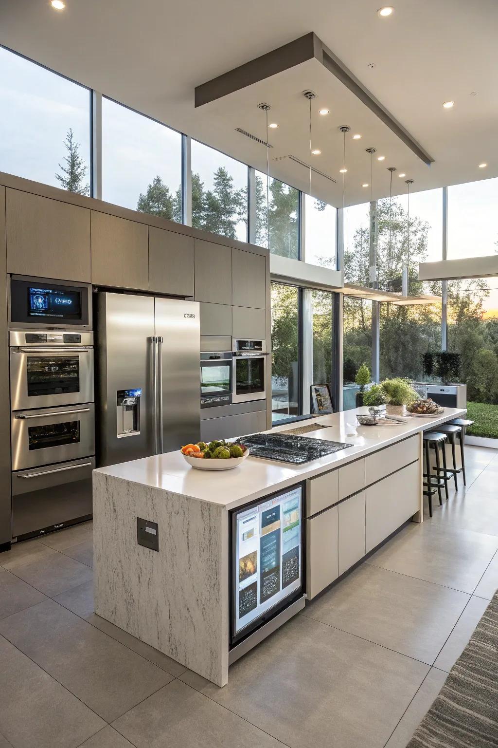 Streamline your cooking venture with intelligent kitchen automation.