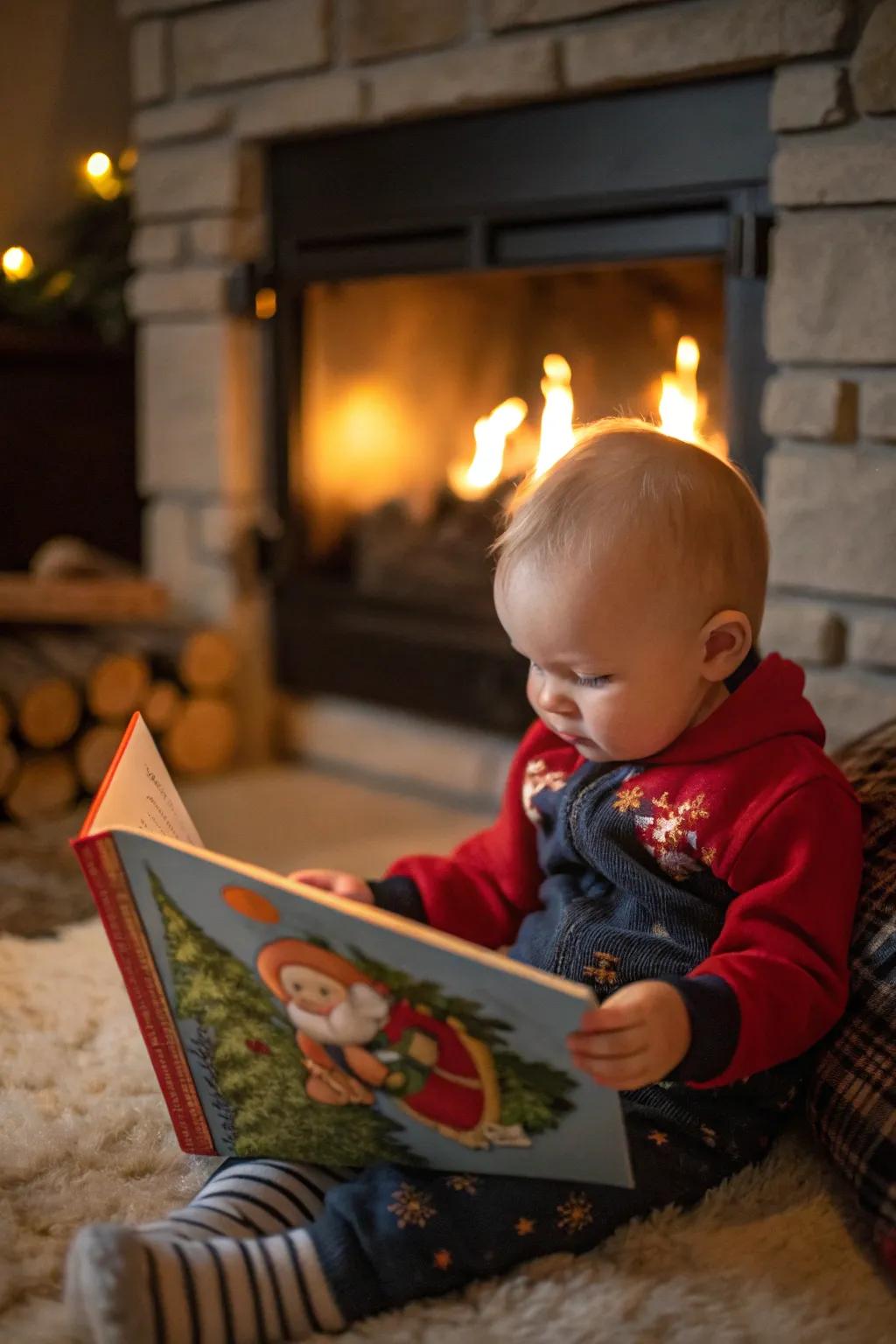 Snug story time beside the blaze crafts magical holiday recollections.
