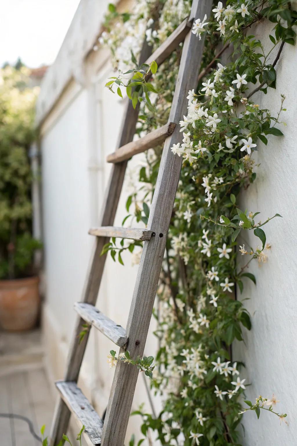 Repurpose and rejuvenate through a DIY upcycled stargazer climbing frame.
