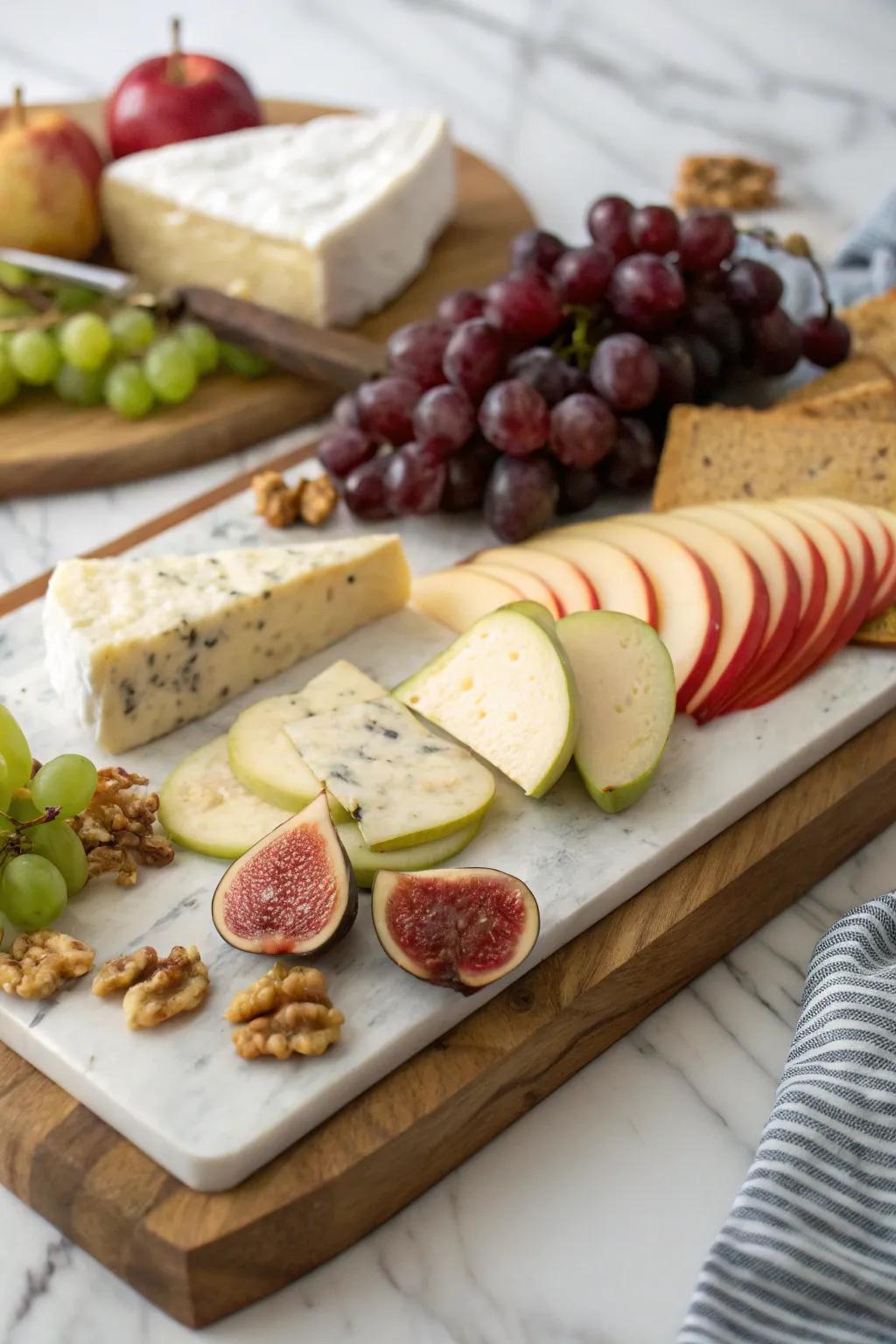A serving board that serves both style and function.