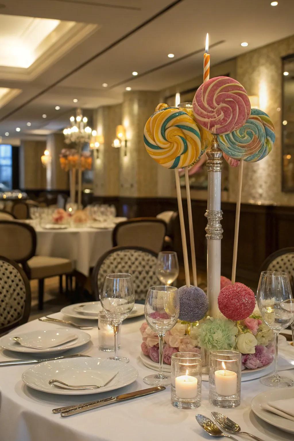 Wax illumination devices provide a sophisticated base concerning lollipop showings.