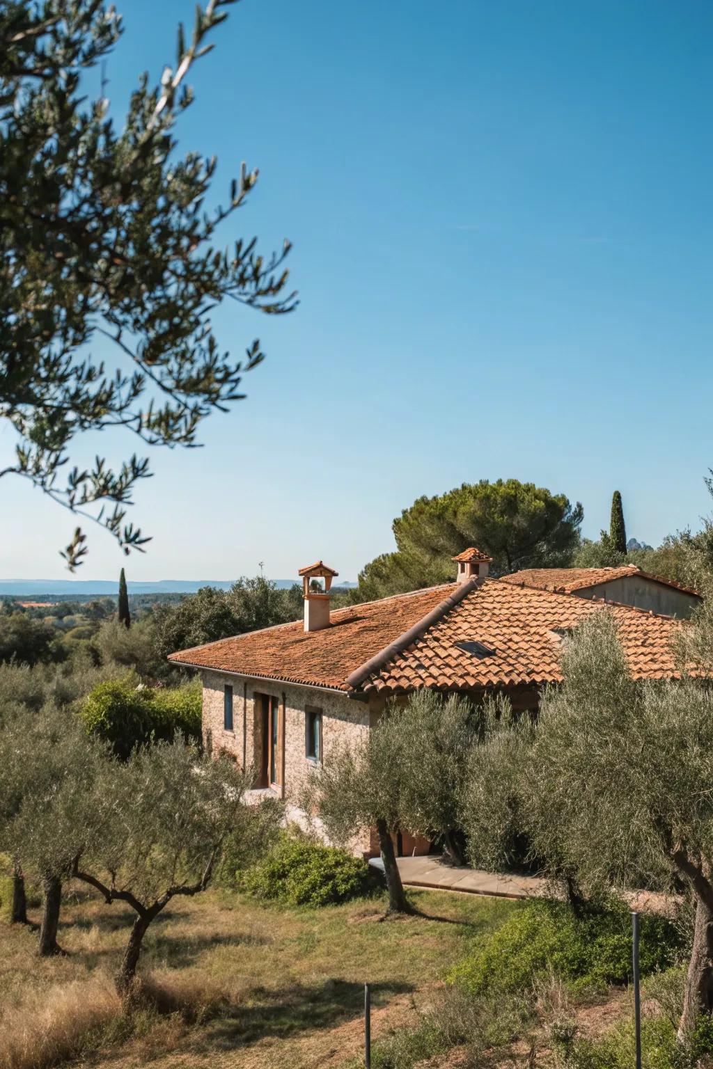 Baked clay slates proffer ageless panache and sustainability.