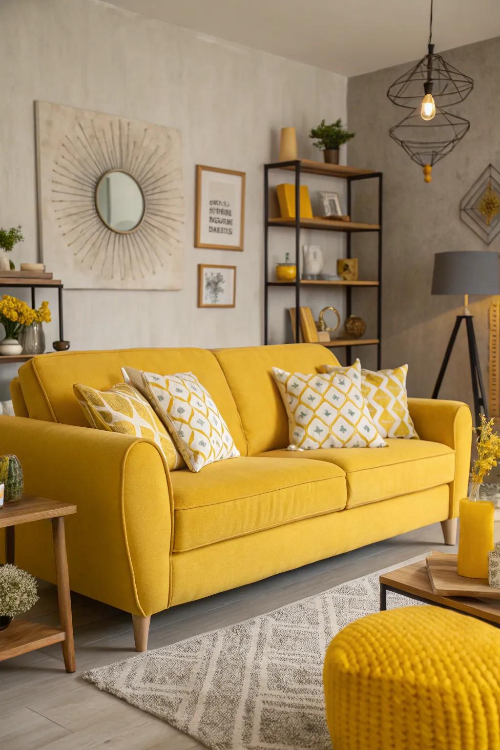 Monochromatic gradations forge a striking, cohesive aesthetic.