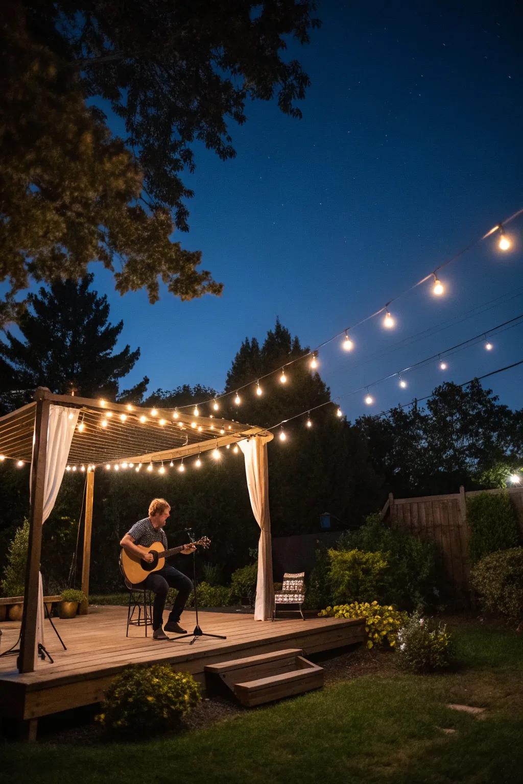 Melodic renditions fashion an intimate and spirited atmosphere.