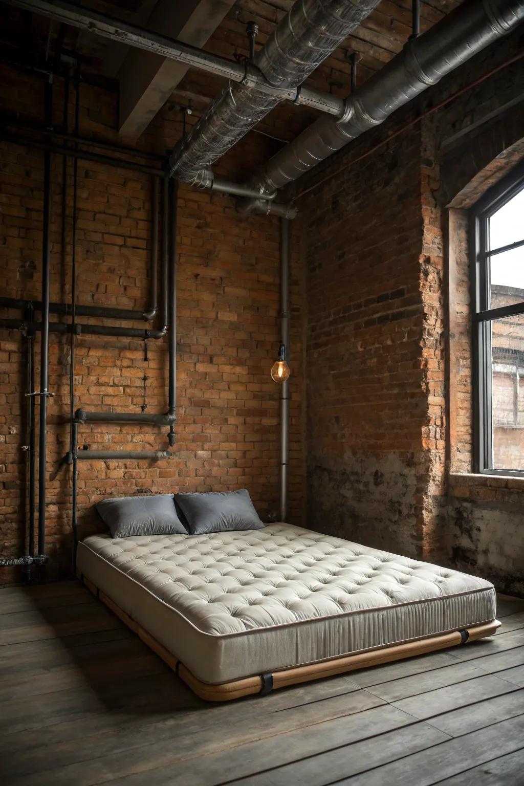 Industrial components contribute a modern and edgy sensibility to your space.