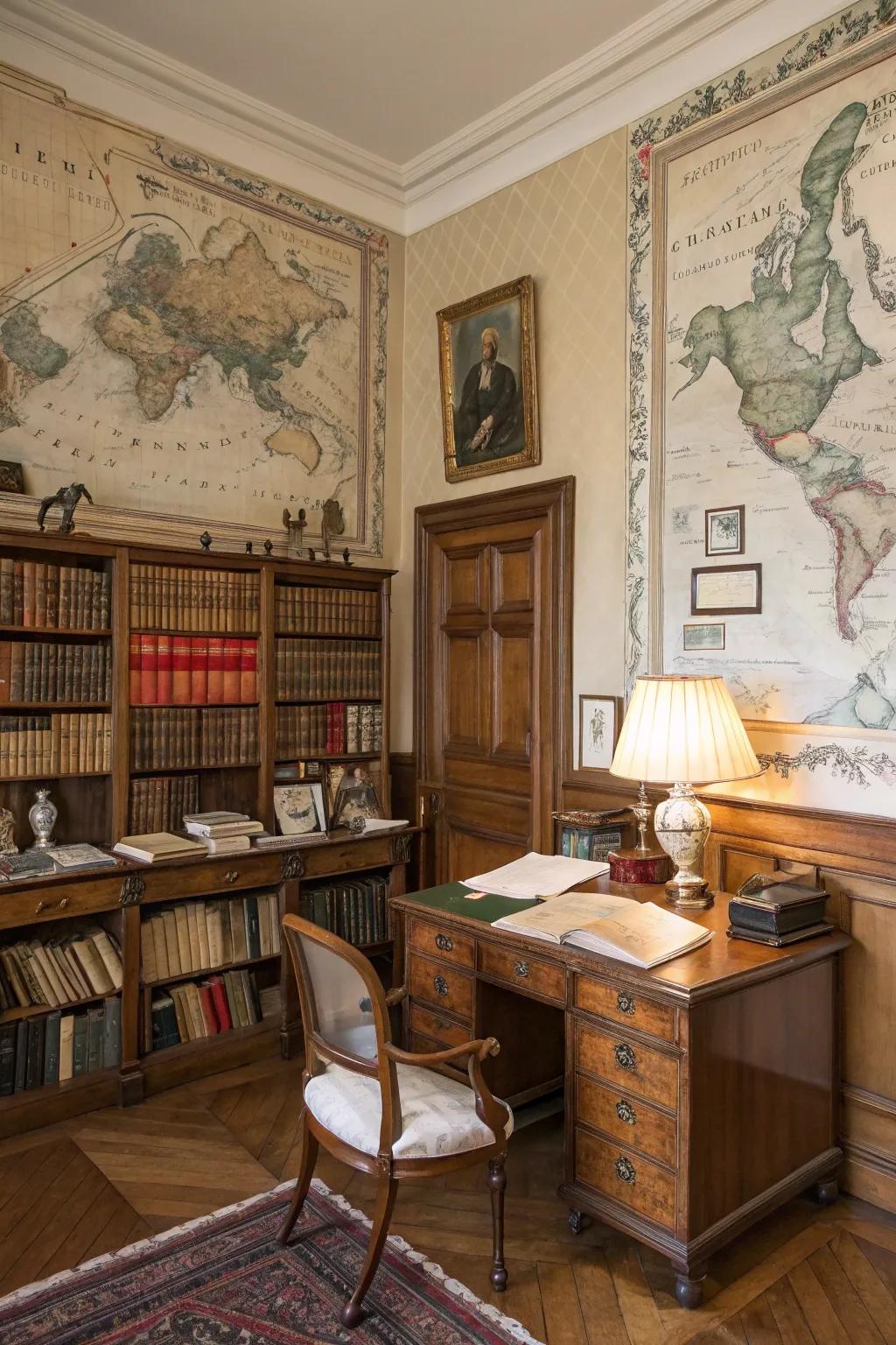 Explore the past through period maps