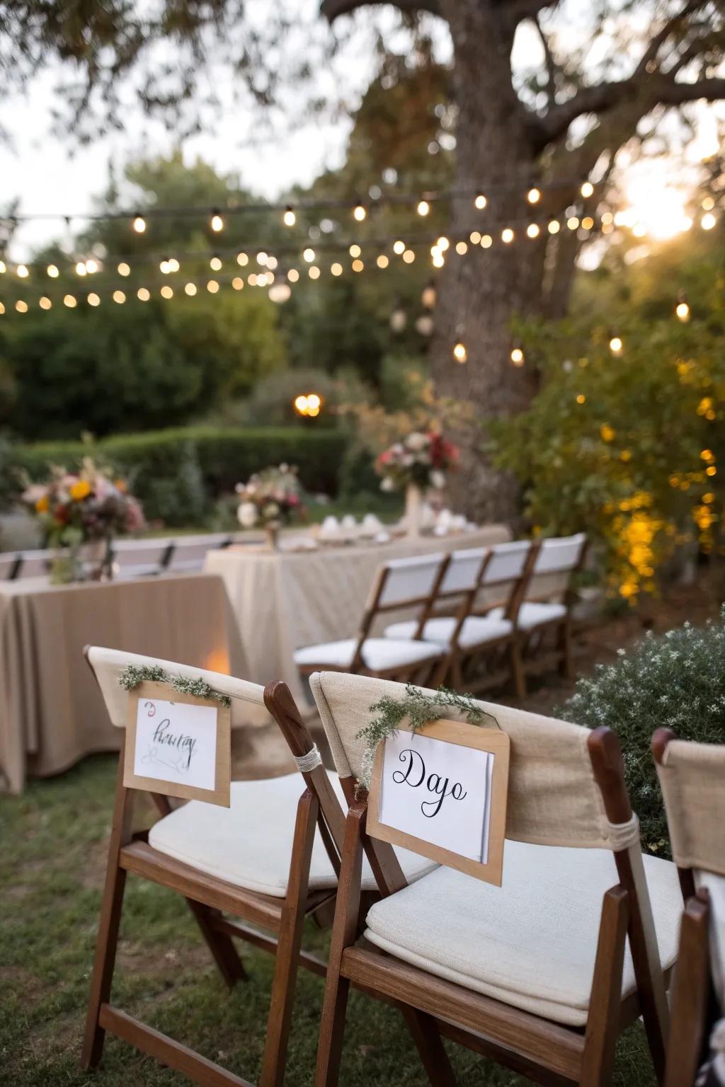 Tailored seating introduces a personal and welcoming impression.