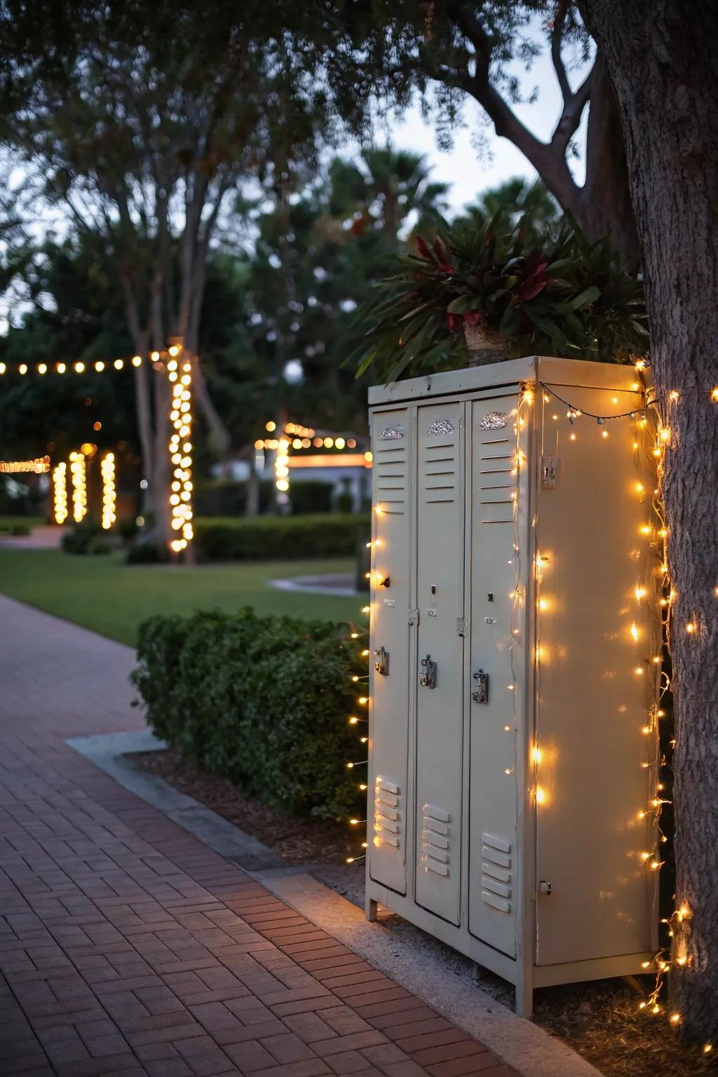 Produce a captivating ambiance through enchanting illuminations.