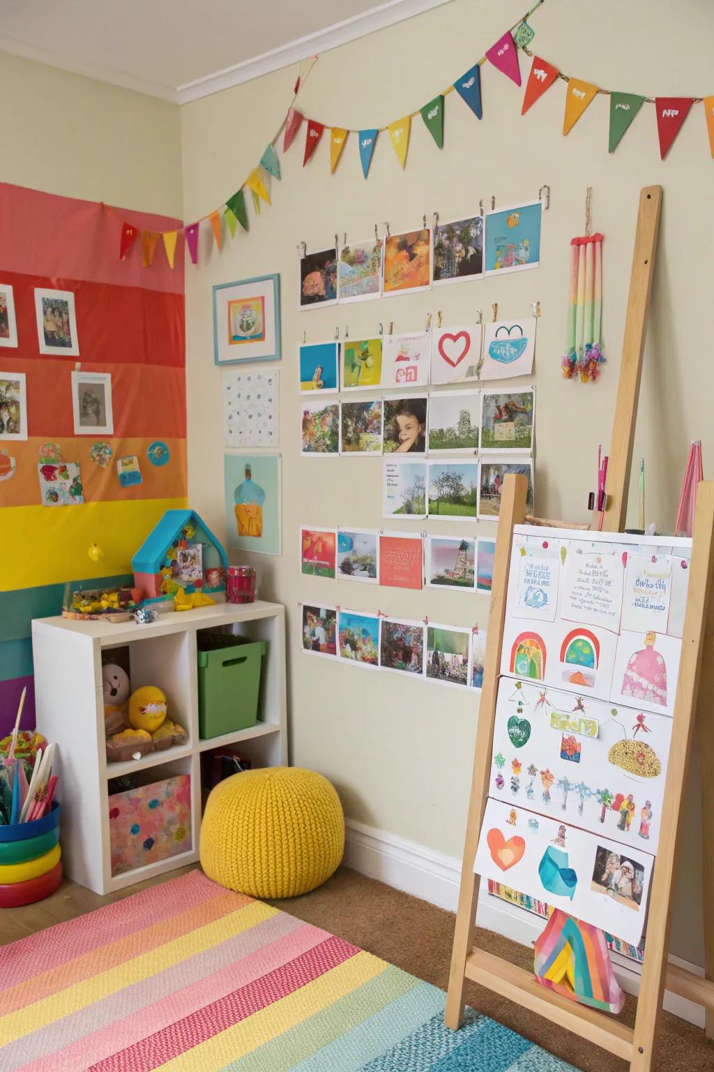 A bespoke collage art print abundant with personalized memories.