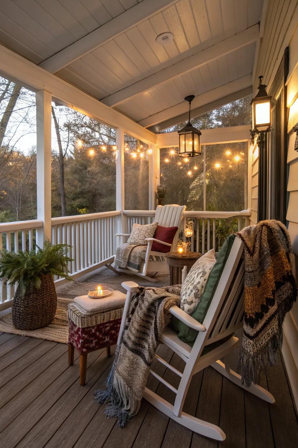 A timeless comfort area that fosters relaxation.