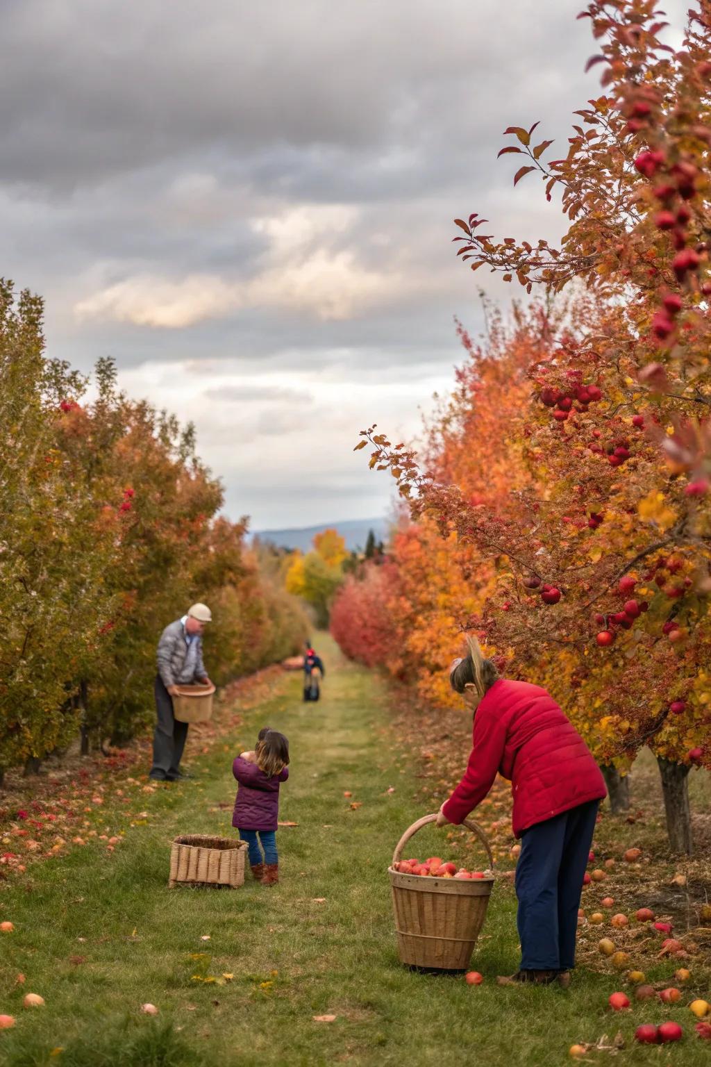 Pome orchards extend a scenic and interactive configuration.
