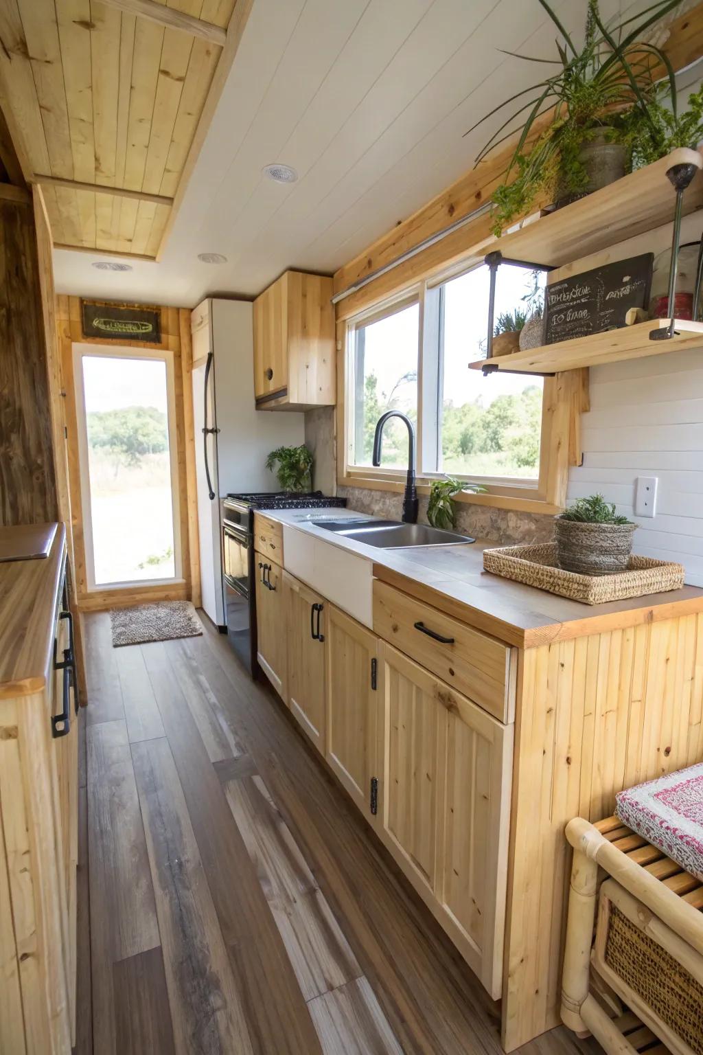 Eco-friendly resources add unique qualities.
