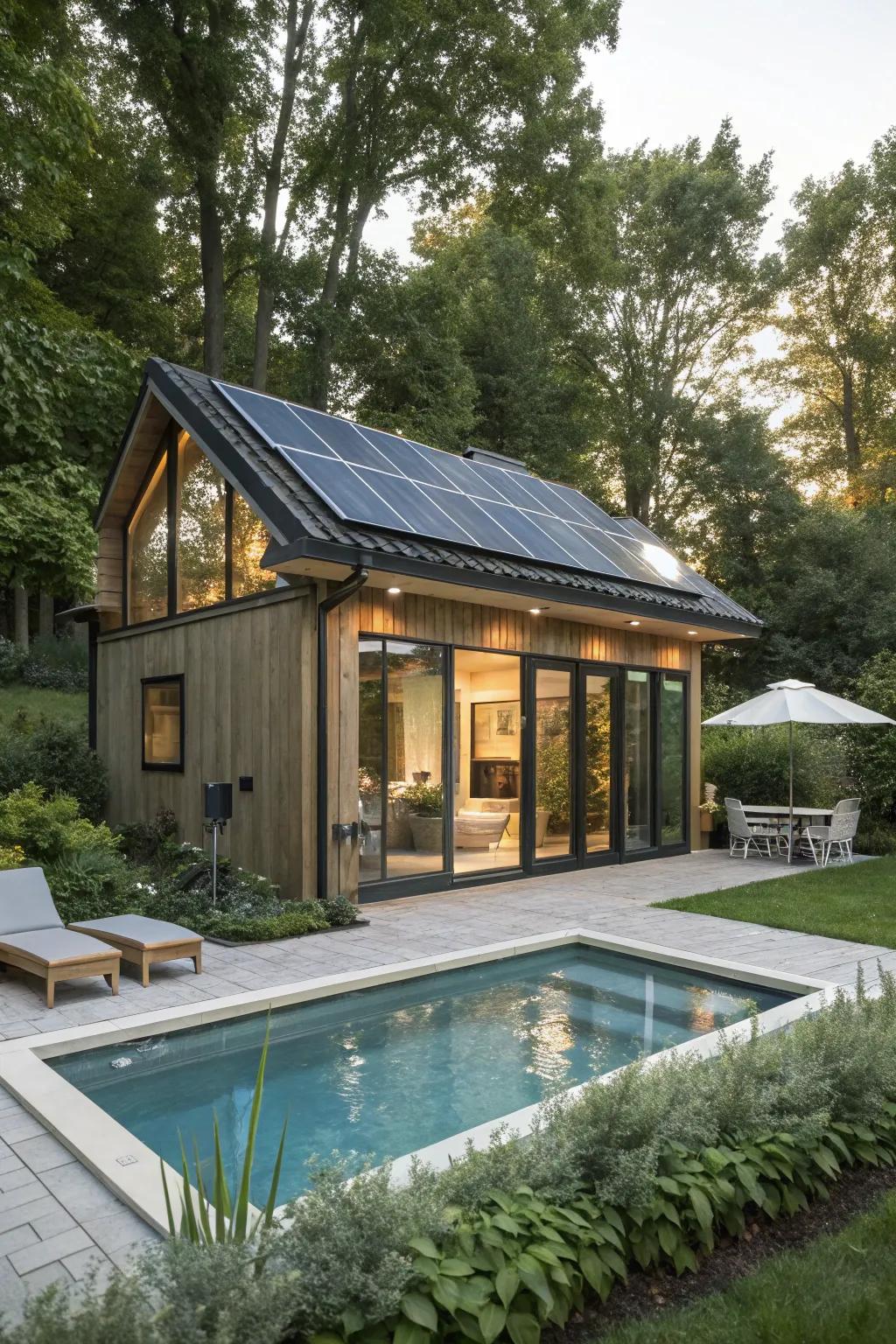 Green living solutions enhancing sustainability.