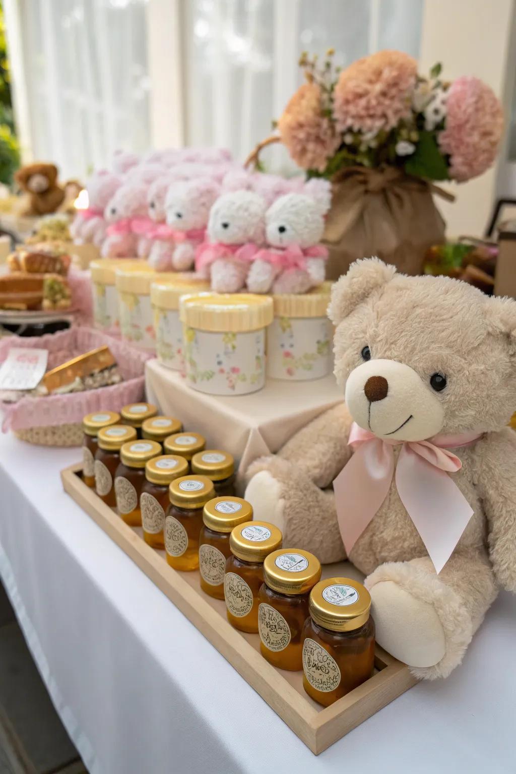 Favors allow attendees with heartfelt mementos.