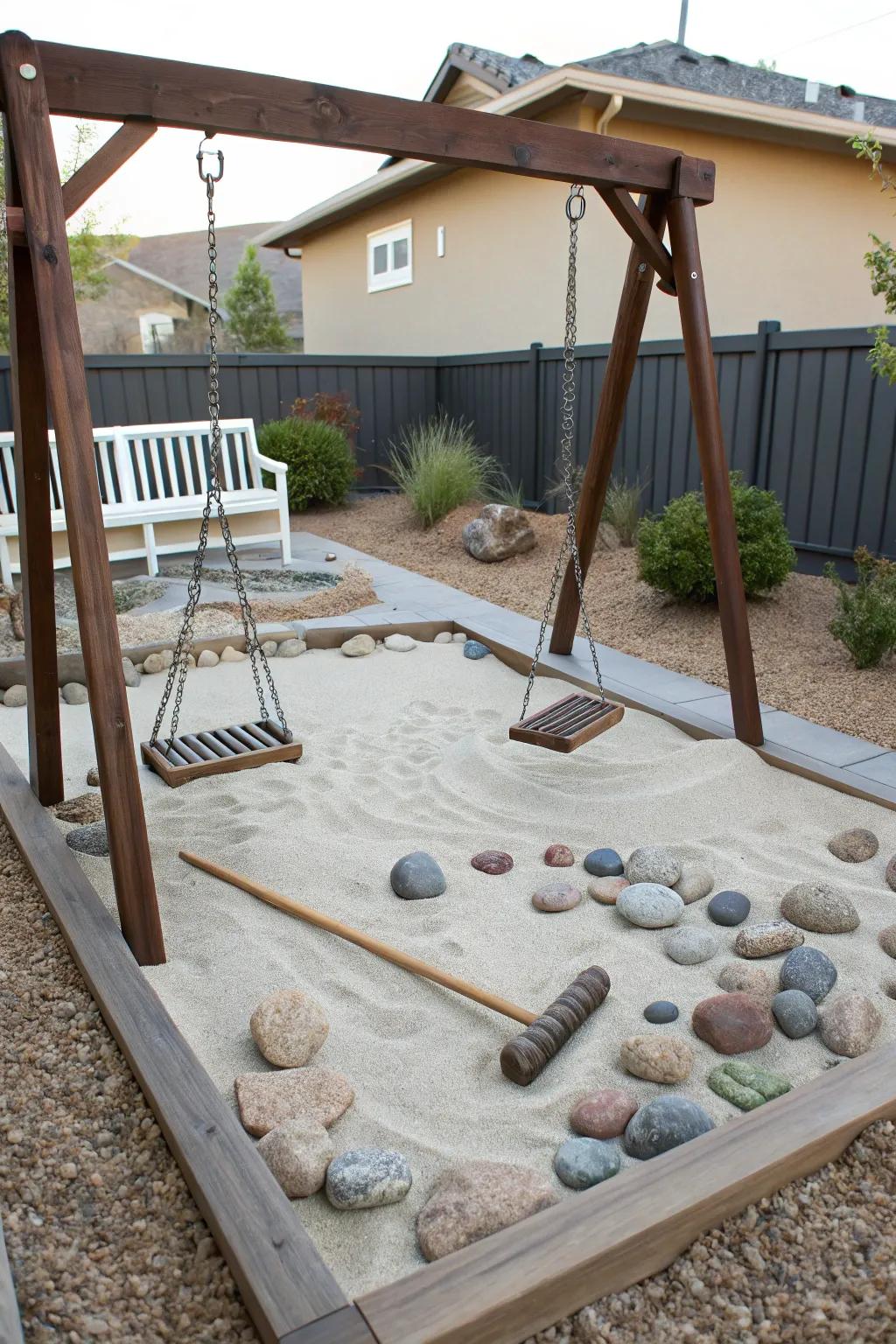 Attain tranquility with a miniature Zen garden.