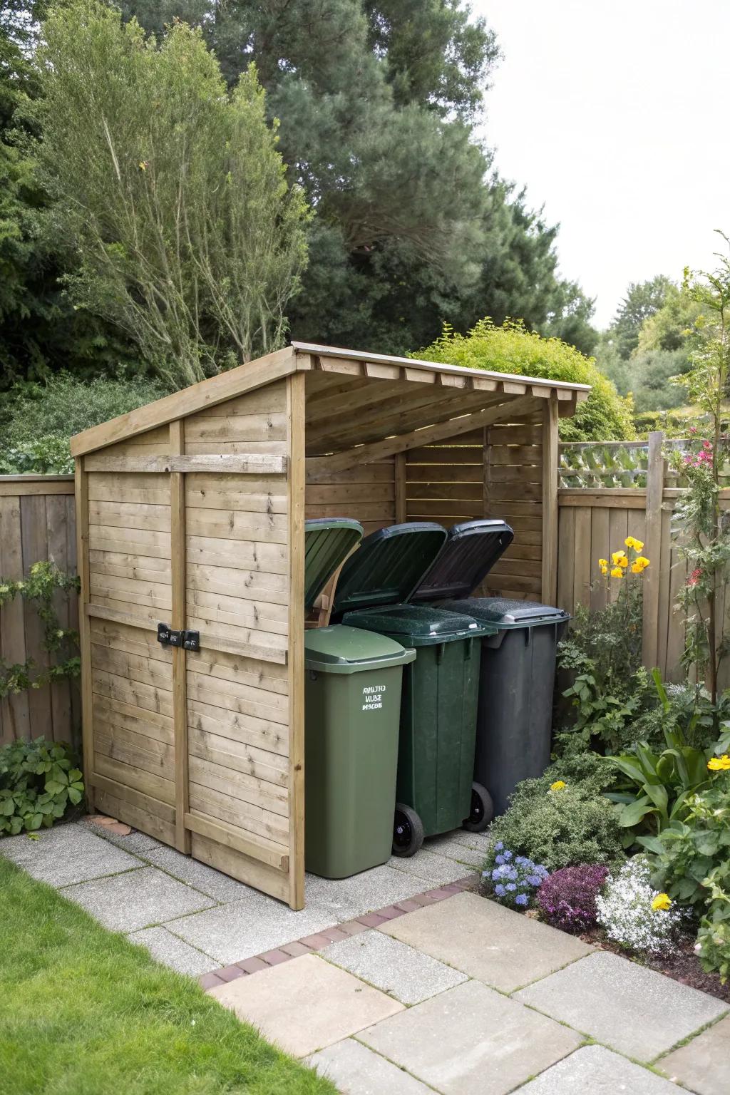 Select enhanced durability with tongue and groove bin stores.