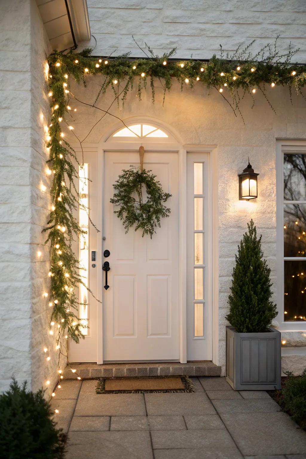 Minimalist design offers a chic and crisp winter visual.