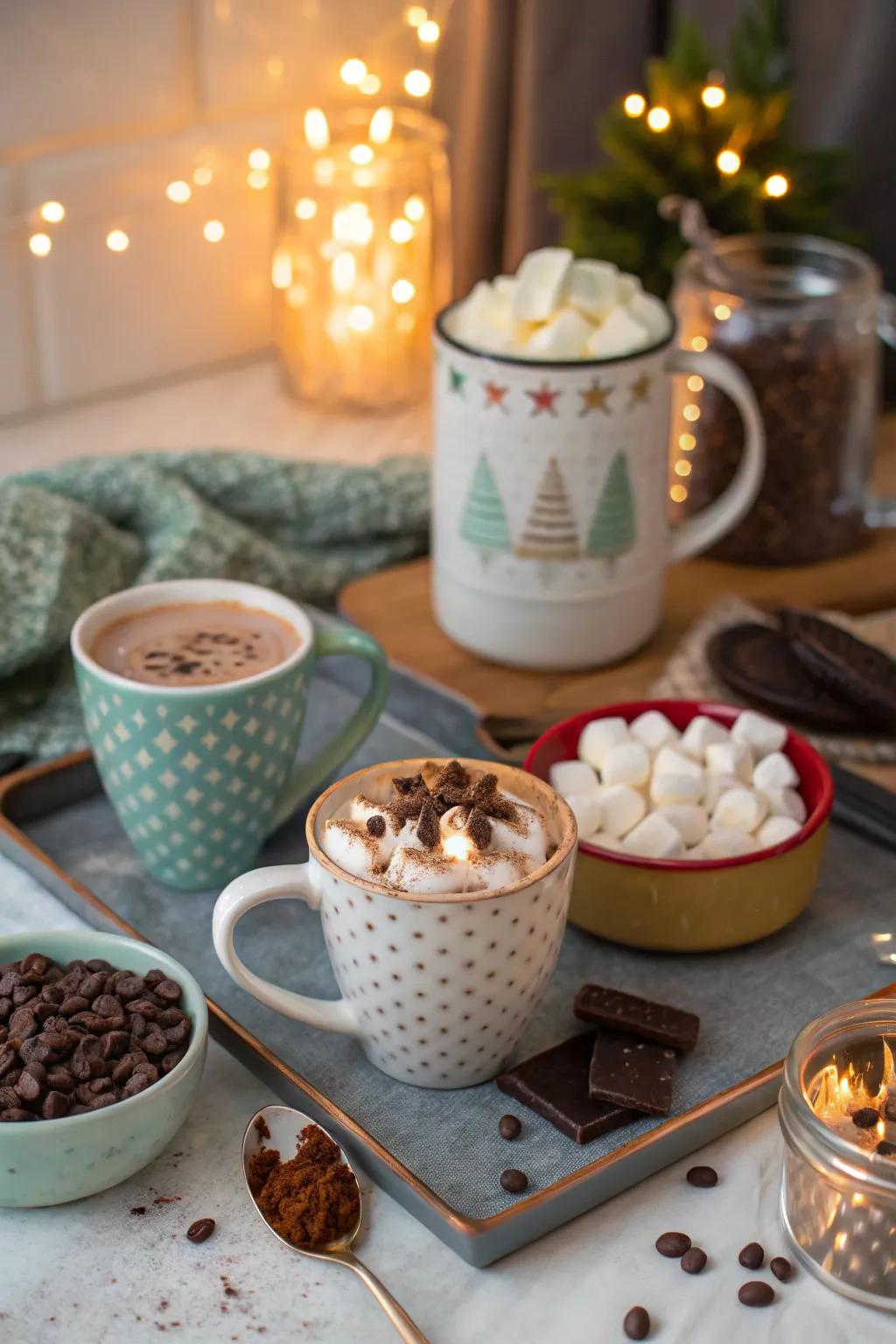 Warm up through an exquisite warm cocoa hideaway.