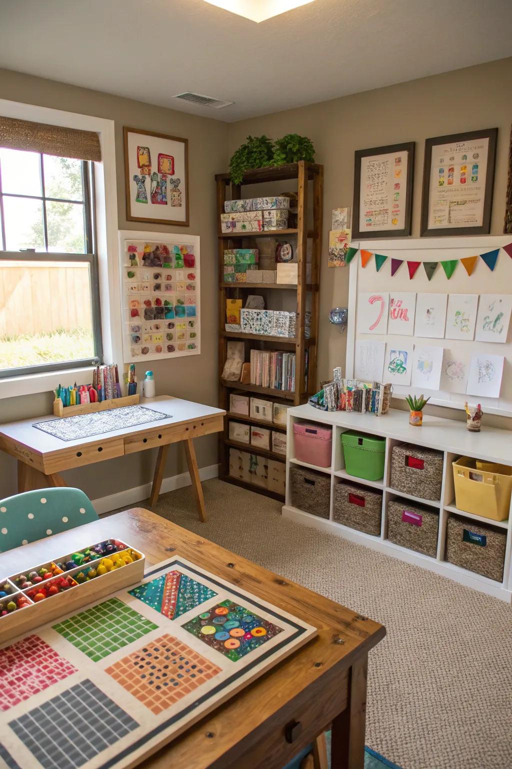 DIY game boards evolve into unique and cherished elements within your game room.
