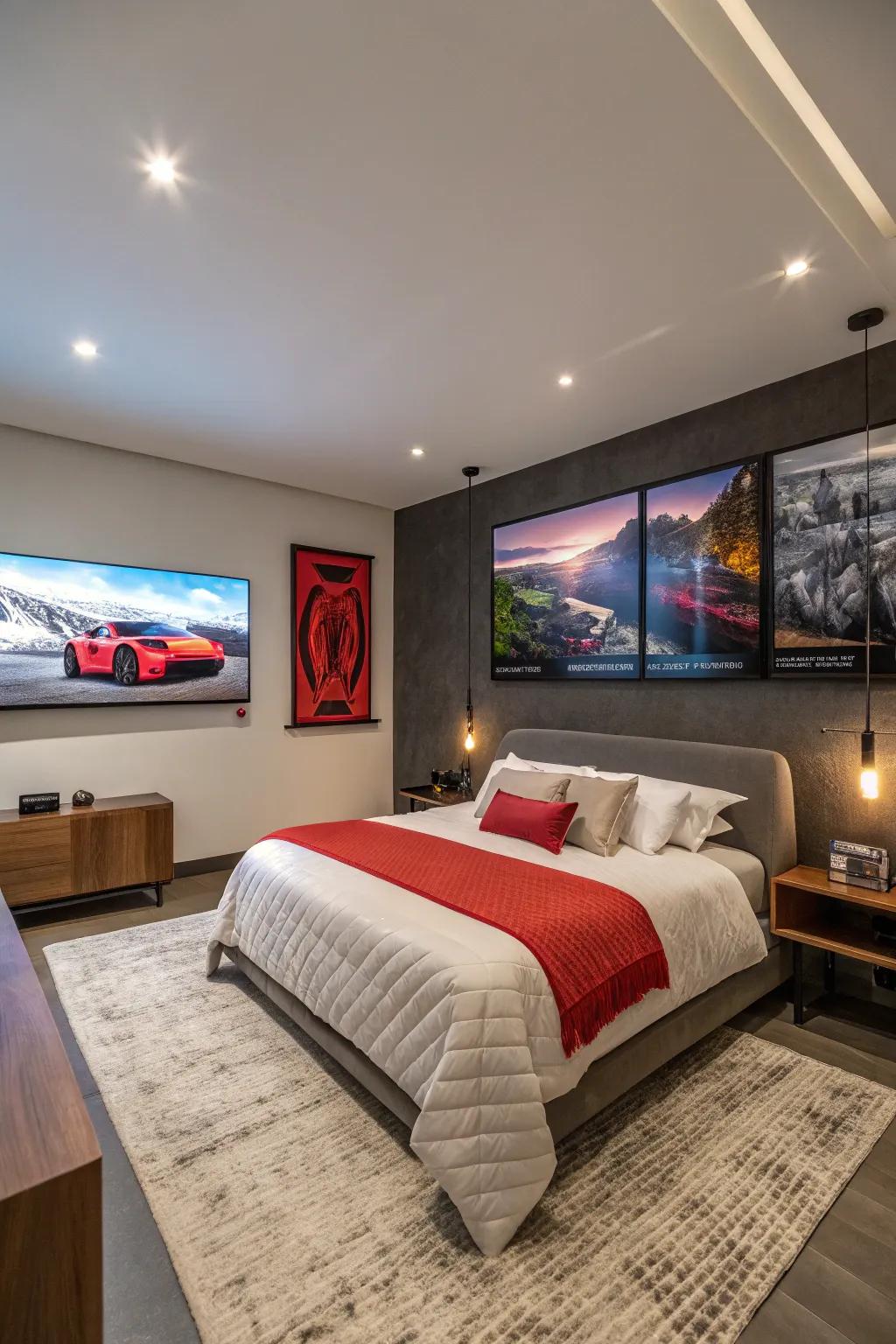 Digital art keeps your decor fresh and adaptable.